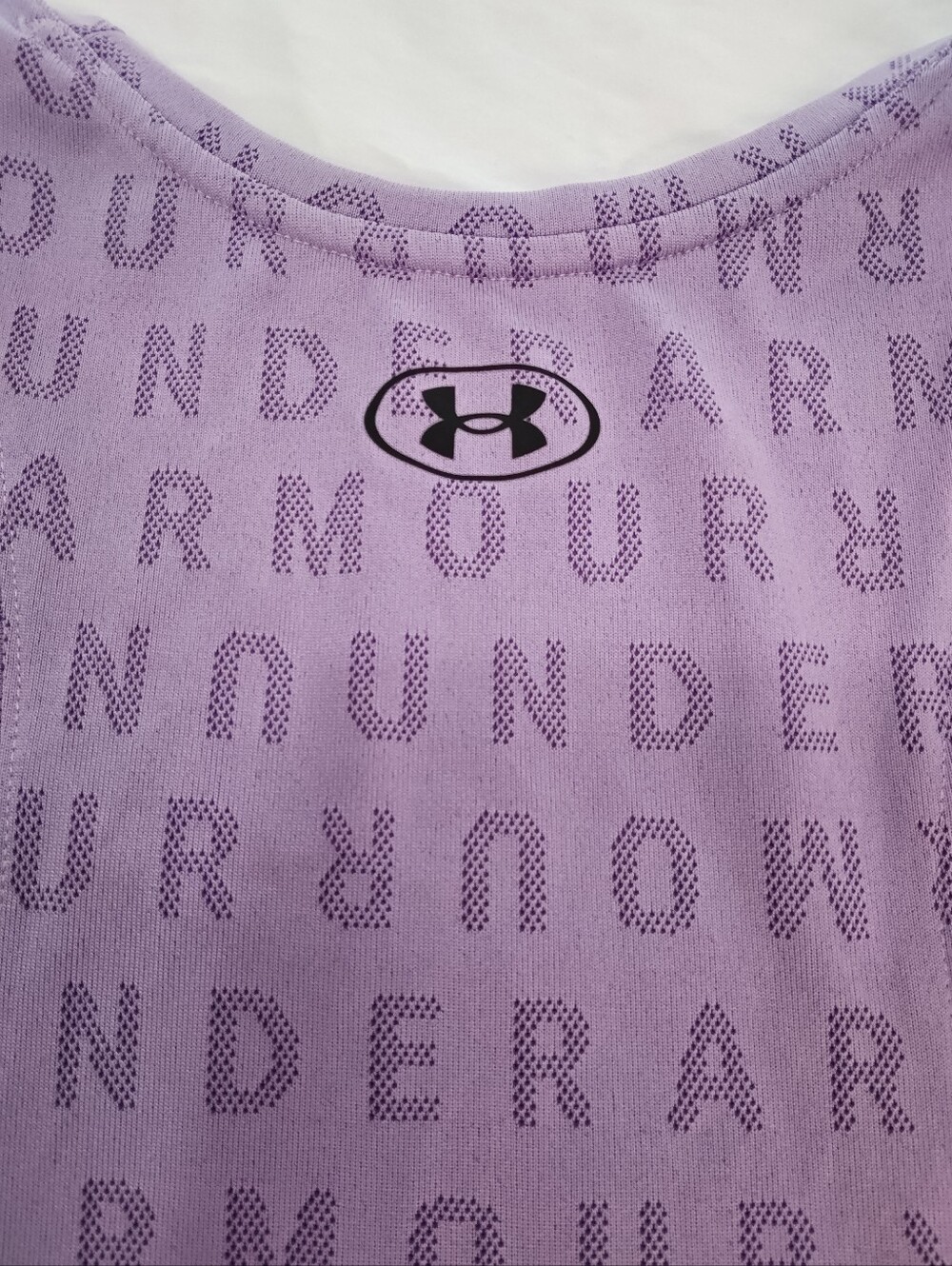 Under Armour Lavender Purple Call Out Workout Tank, Size 3XL - Picture 3 of 8